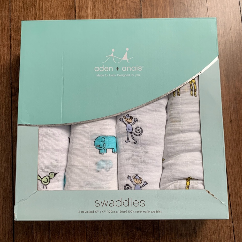 Aden + Anais - Jungle Jam Swaddle Set